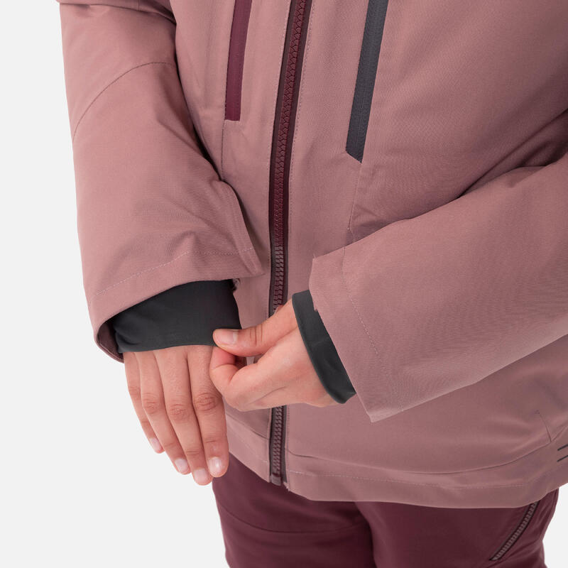 Chaqueta de esquí y nieve 3 en 1 impermeable Niños Wedze FR900