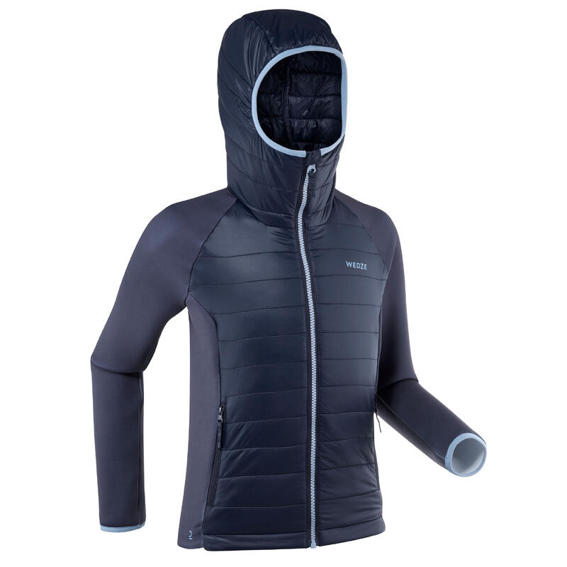 VESTE DE SKI TRÈS IMPERMÉABLE 3 EN 1 GARCON FR 900 - BLEU MARINE