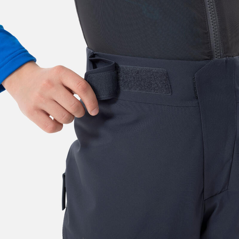 Skihose Kinder mit Rückenprotektor - FR900 marineblau 