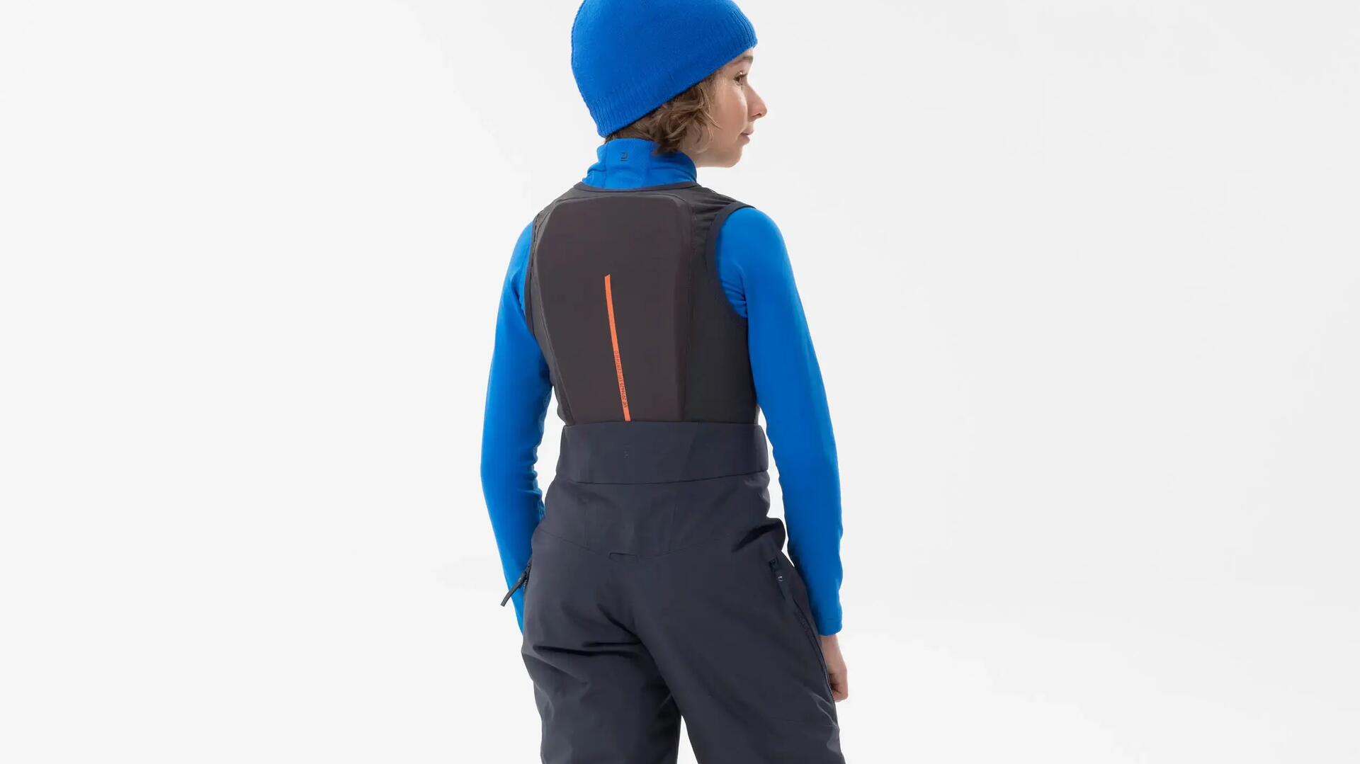 pantaloni de schi cu protecție pentru spate integrată