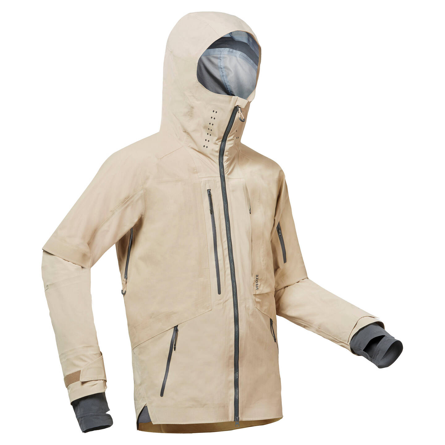 DECATHLON WEDZE Skijacke Herren - FR900 beige