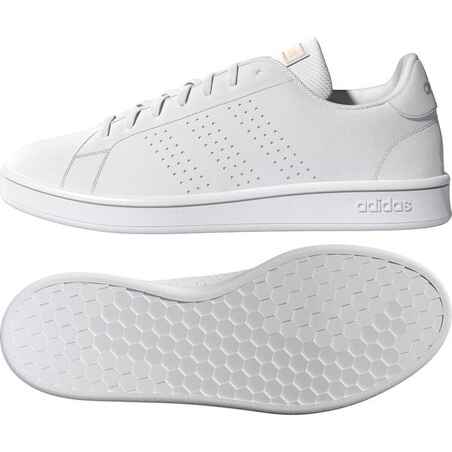 ADIDAS ADVANTAGE BASE WOMEN'S WALKING TRAINERS - WHITE