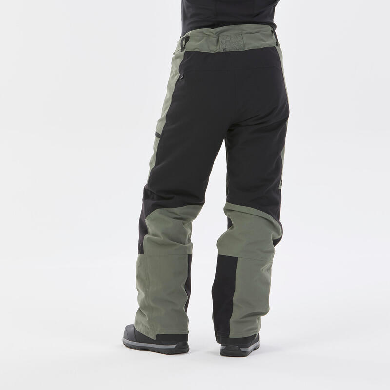 Pantalon snowboard homme imperméable SNB 500 - Kaki