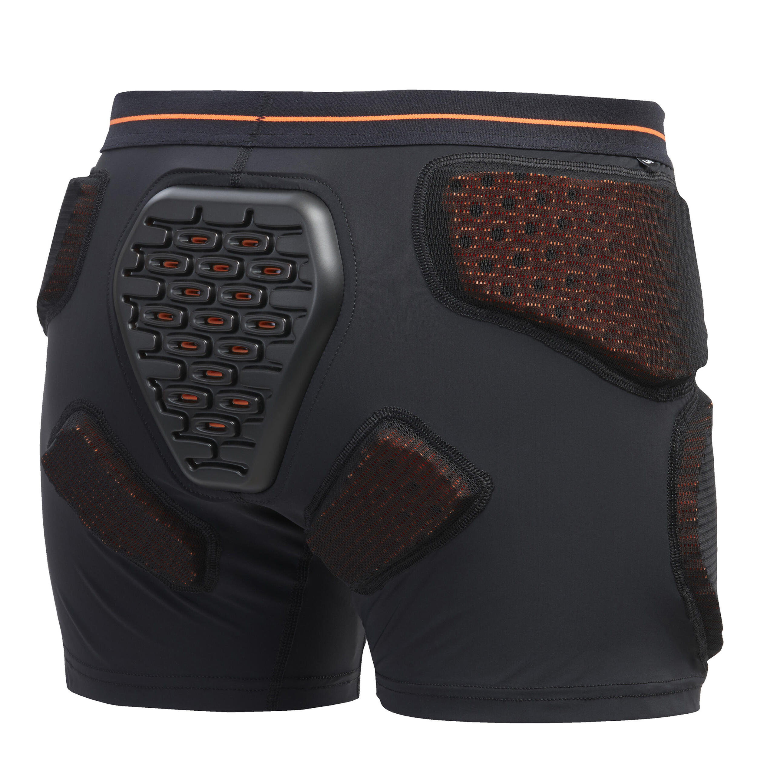 DREAMSCAPE Crashpant voor skiën en snowboarden voor dames DSH 500 zwart