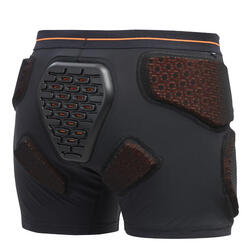 Short de protection de ski et snowboard femme - DSH 500 Noir