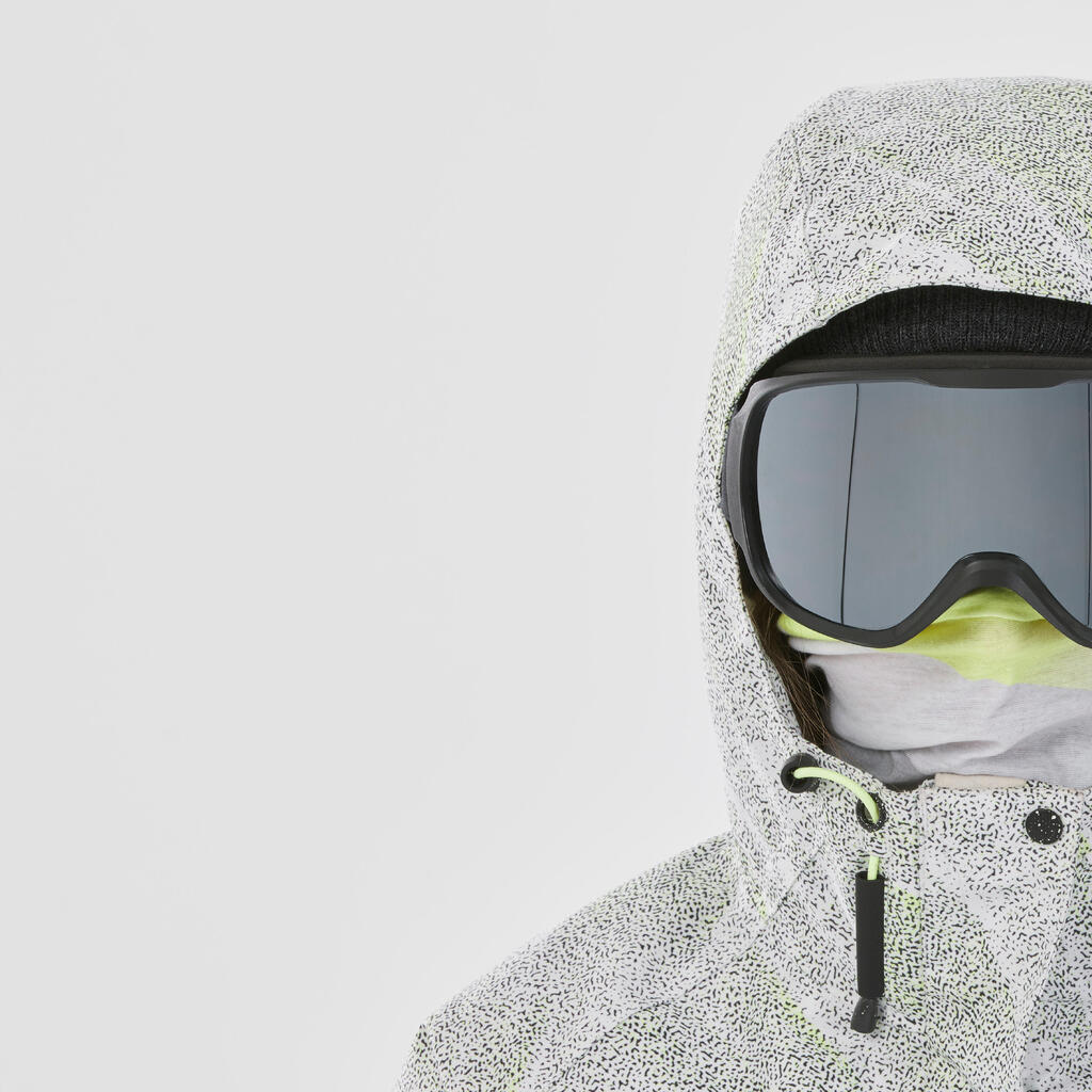 Women's Snowboard Jacket - SNB 100 White