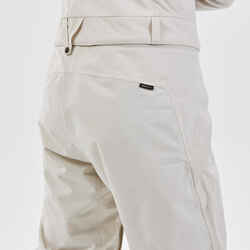 Women's Waterproof Snowboard Salopettes SNB BIB 900 - Beige