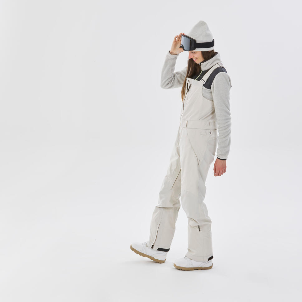 Spodnie snowboardowe ogrodniczki damskie Dreamscape SNB BIB 900