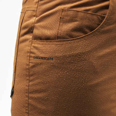 Women's Waterproof Snowboard Trousers SNB 500 - CAMEL