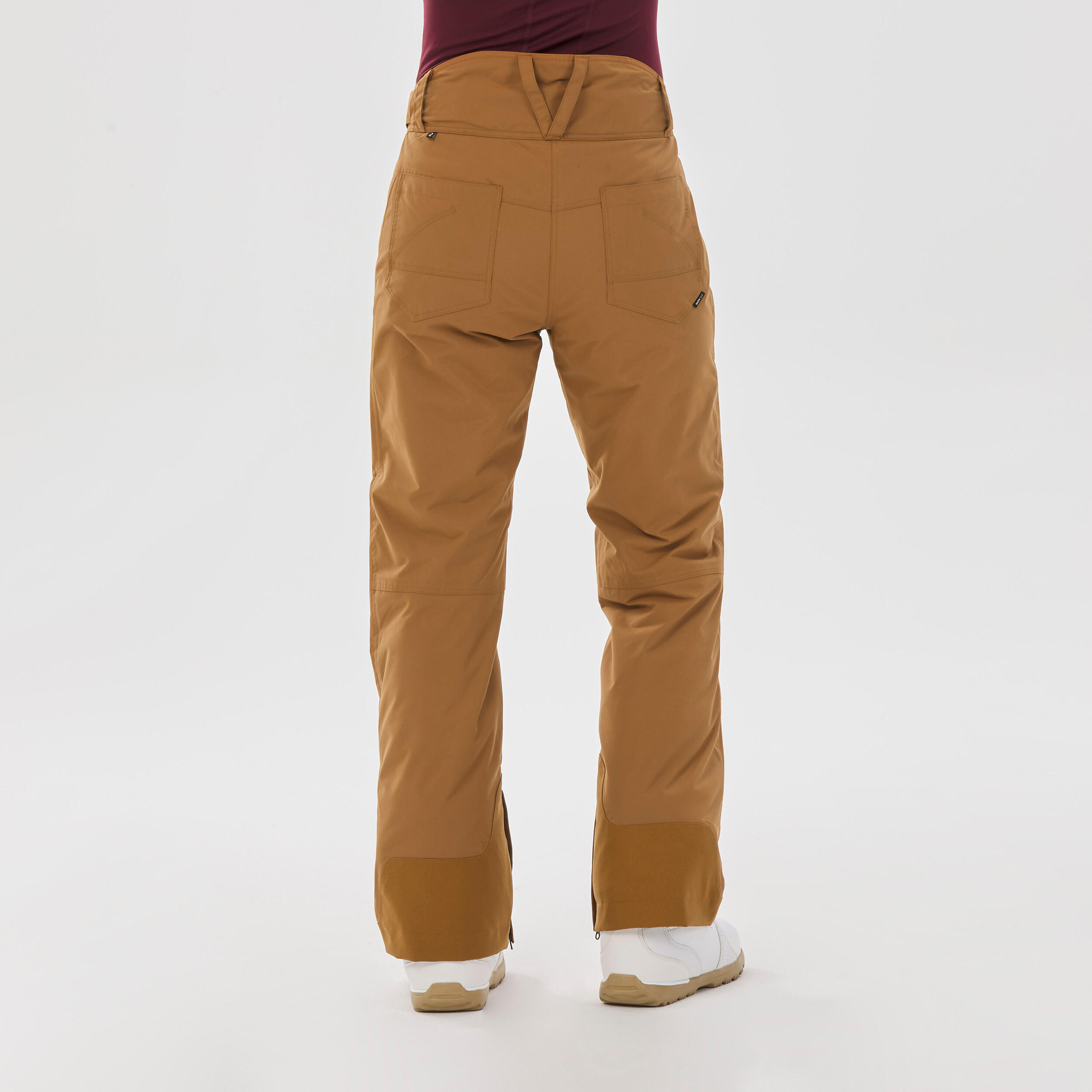 Women’s Snowboard Pants – SNB 500 Brown 3/14
