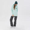 Sweat à capuche femme snowboard - SNB HDY vert