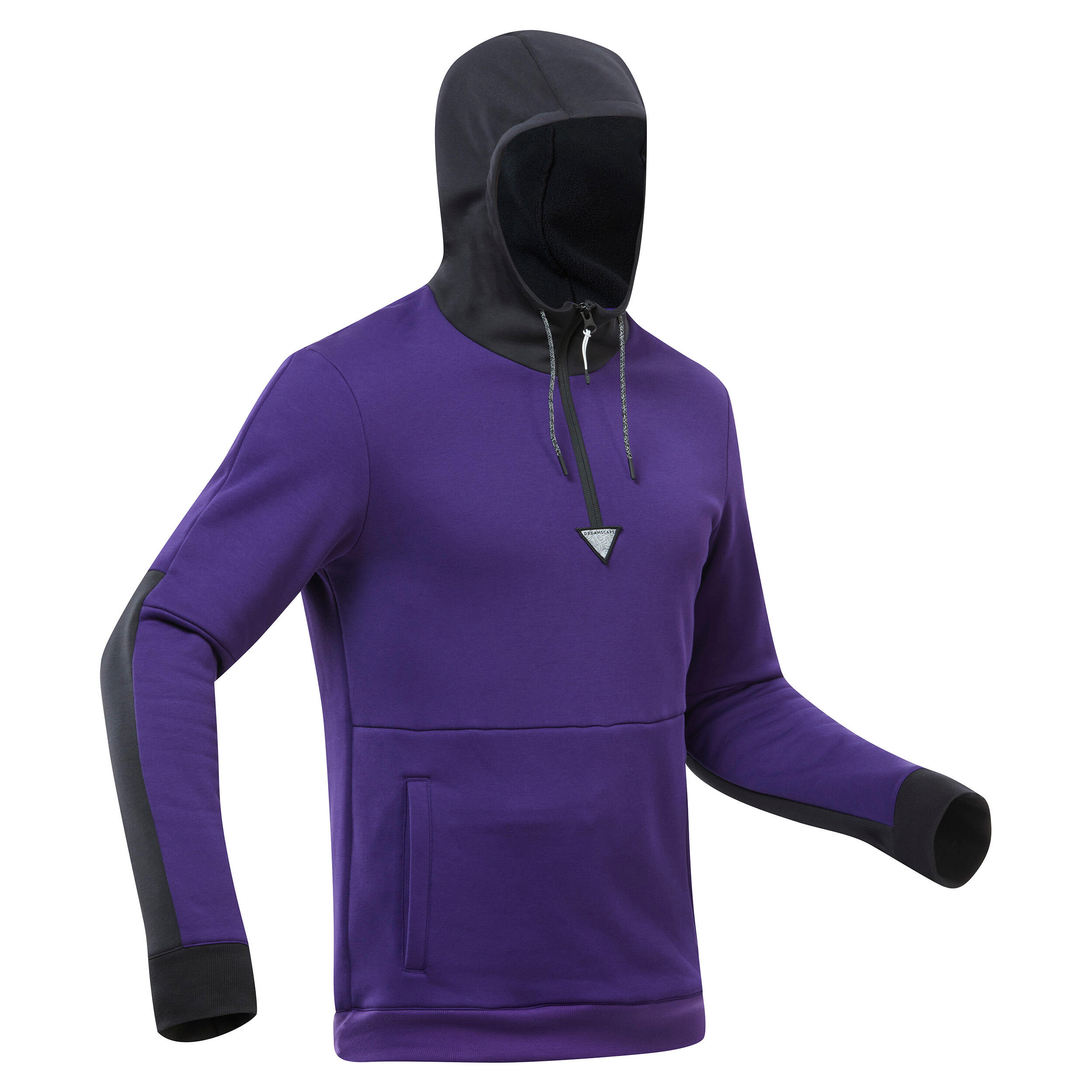 Snowboard shop fleece hoodie