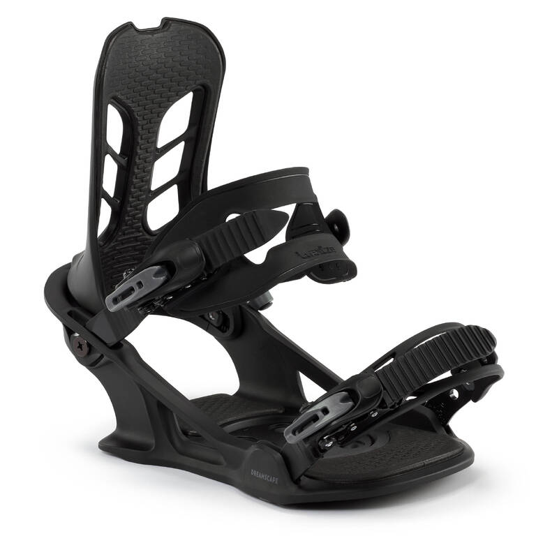 Men Snowboard Bindings On/Off Piste SNB 100-Black