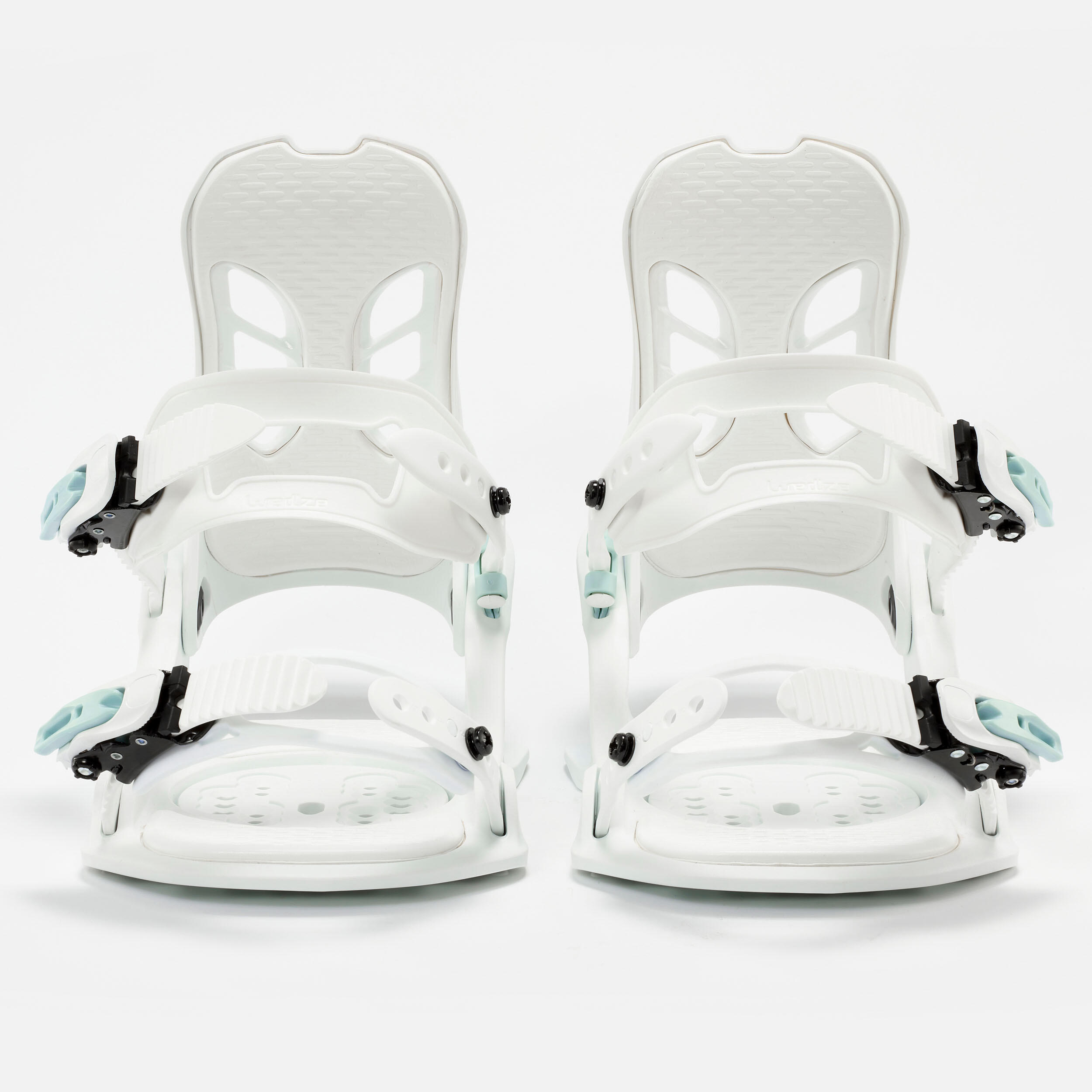 Fixations snowboard femme piste/hors piste - SNB 100 blanches 8/15