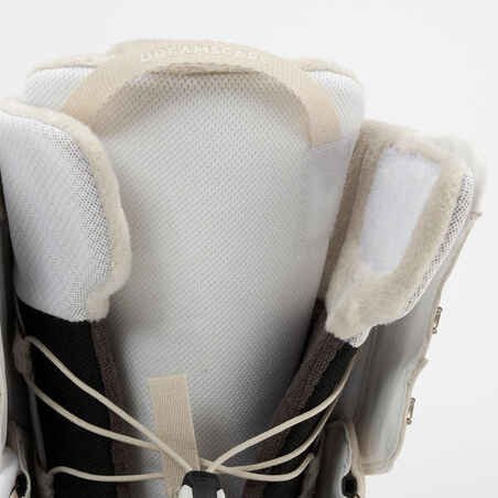 Moteriški hibridiniai snieglenčių batai „Endzone“, vidutinio lankstumo, balti
