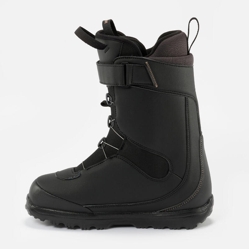 Boots snowboard freestyle & all mountain SNB 500 negru Damă 