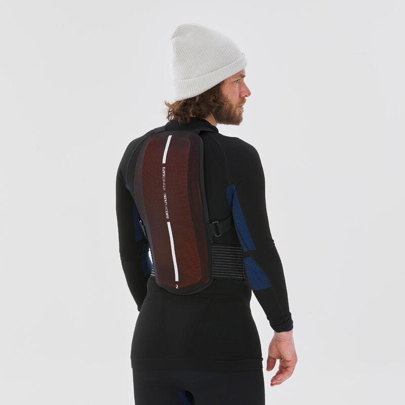 Gilet protezione dorsale mountain bike sci/snowboard adulto/bambino DBCK100 