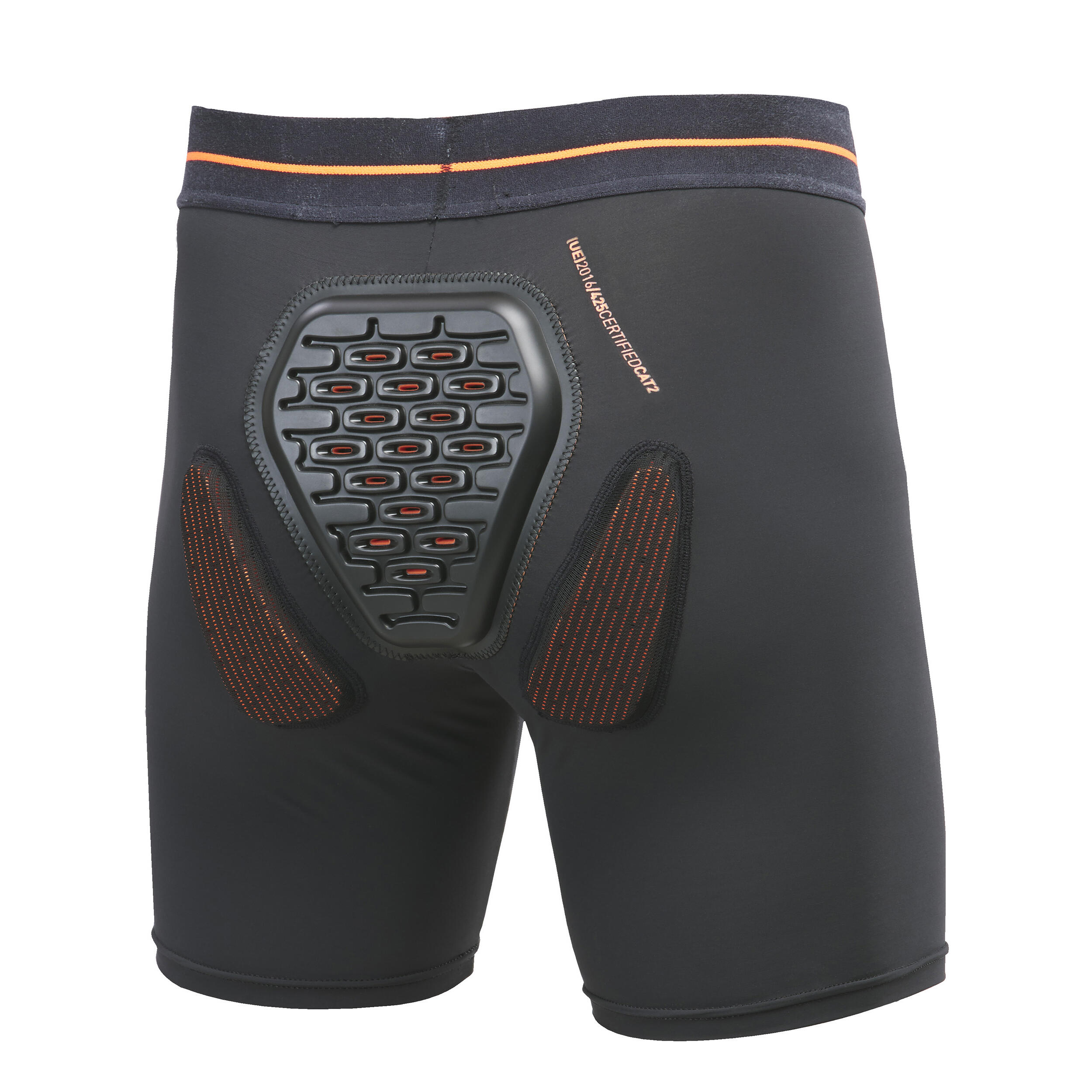 Ski & Snowboard Protective Shorts - DSH 100 Black - DREAMSCAPE