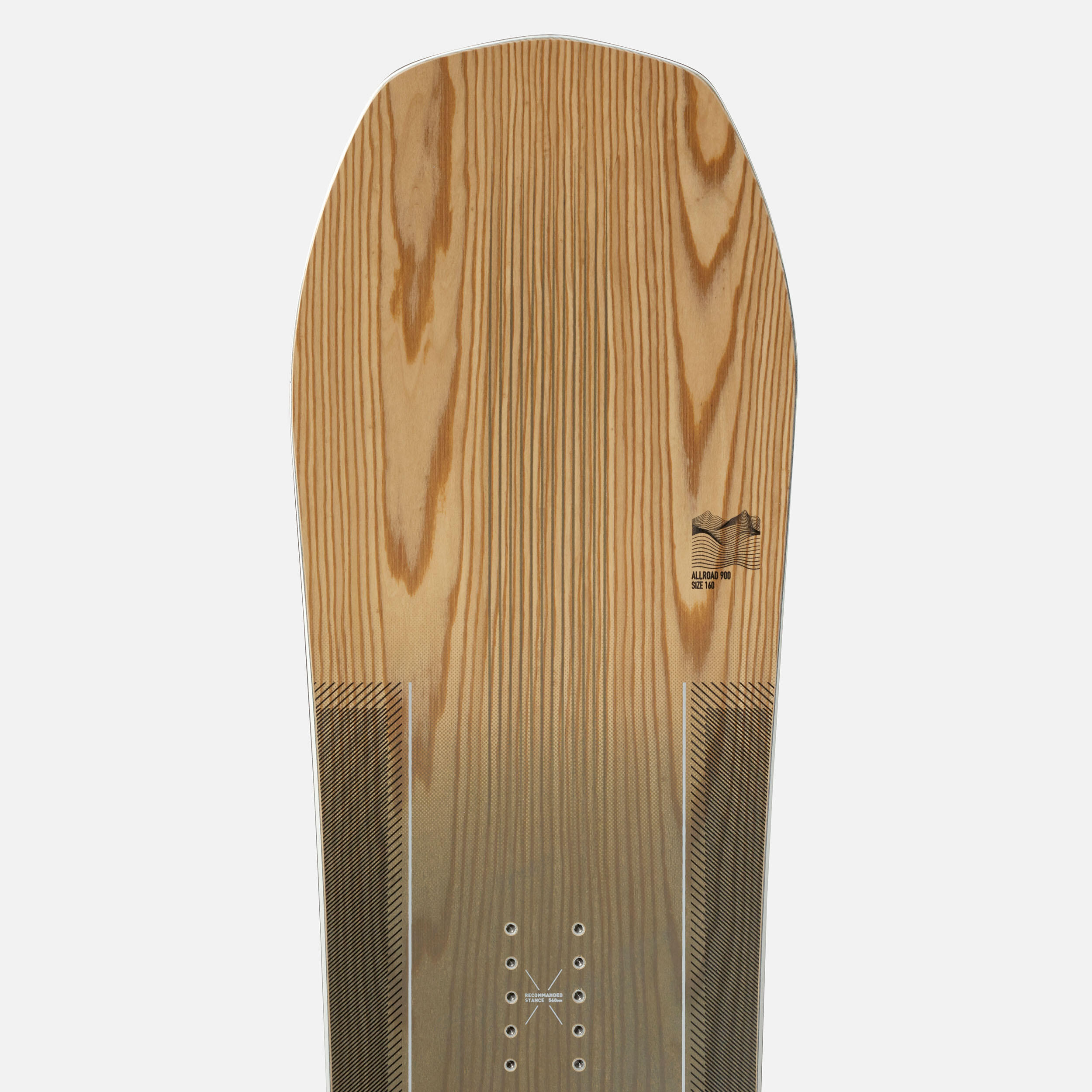 Prancha de snowboard pista e freeride adulto, All road 900 6/9