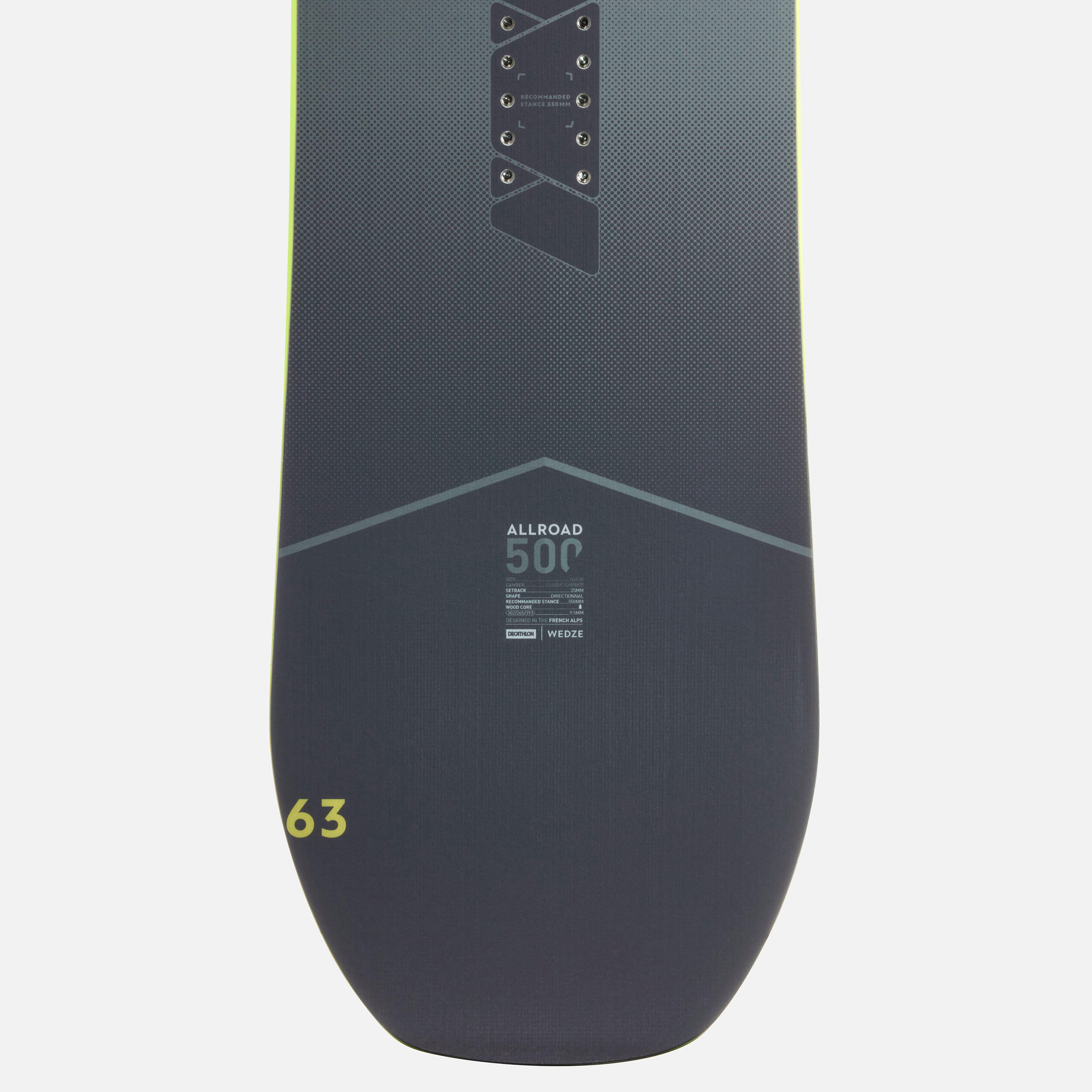 men's rental snowboard ALL ROAD 500 7/7