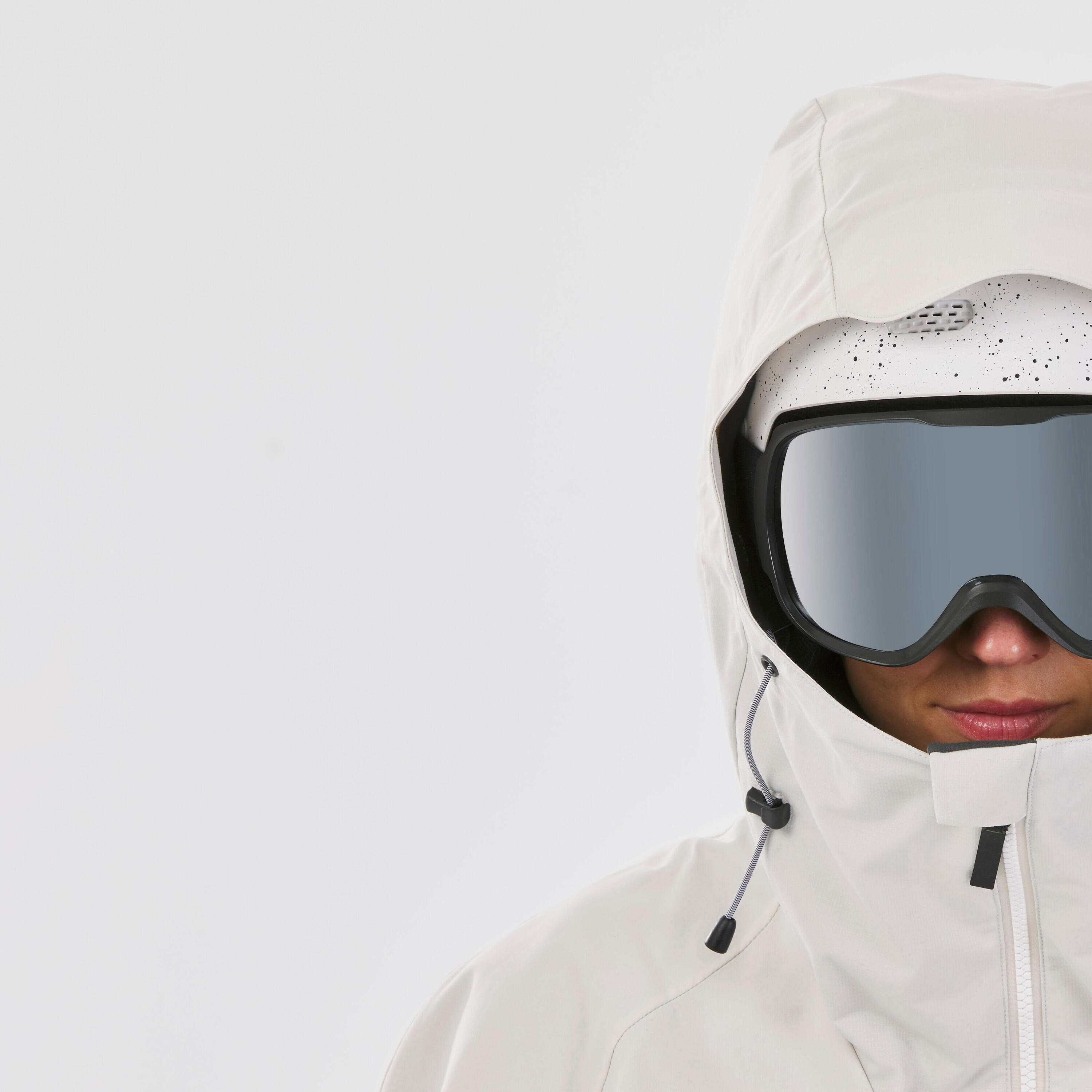 Manteau d'hiver 3 en 1 femme – planche à neige 900 beige 18/30