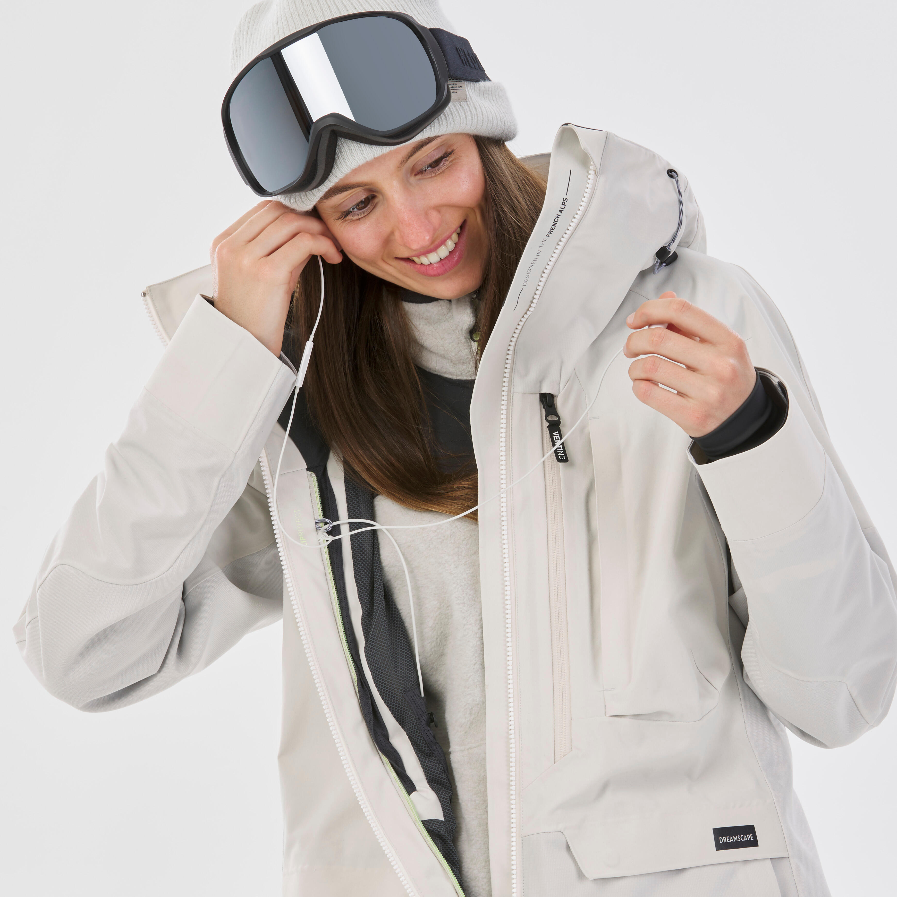 Chaqueta snow best sale mujer decathlon