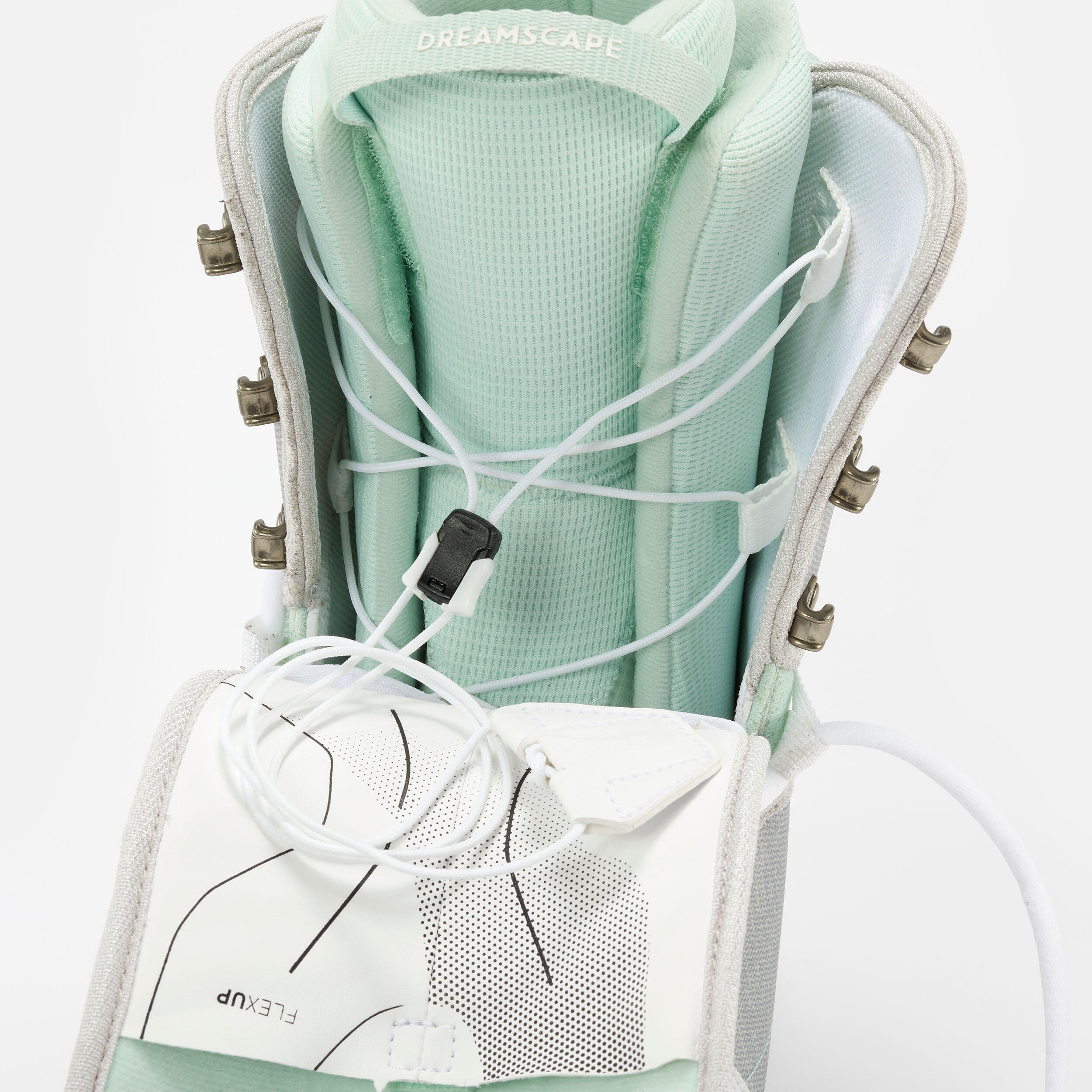 Chaussures de snowboard femme débutante SNB 100 - grises 9/11