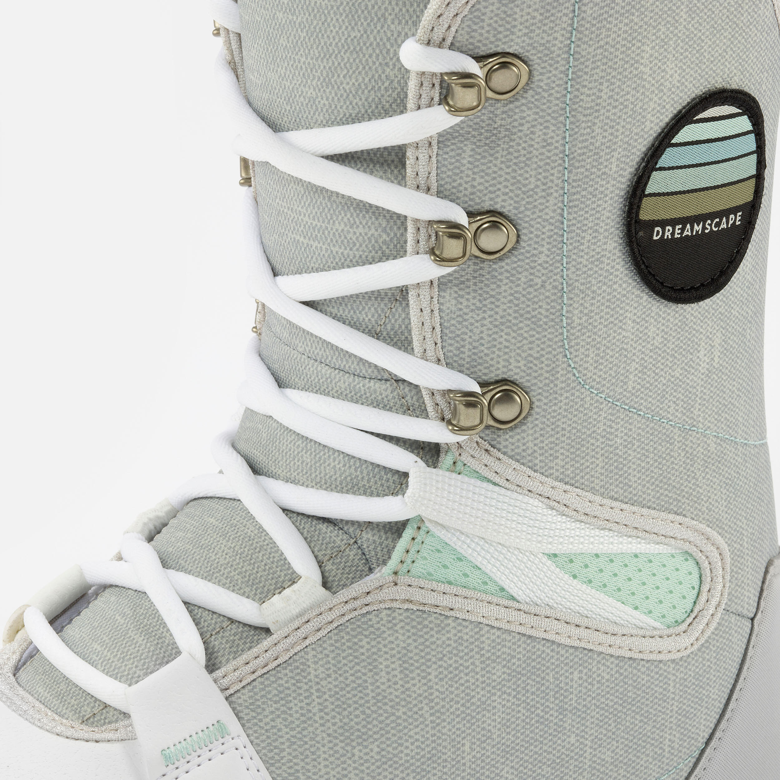 Chaussures de snowboard femme débutante SNB 100 - grises 7/11