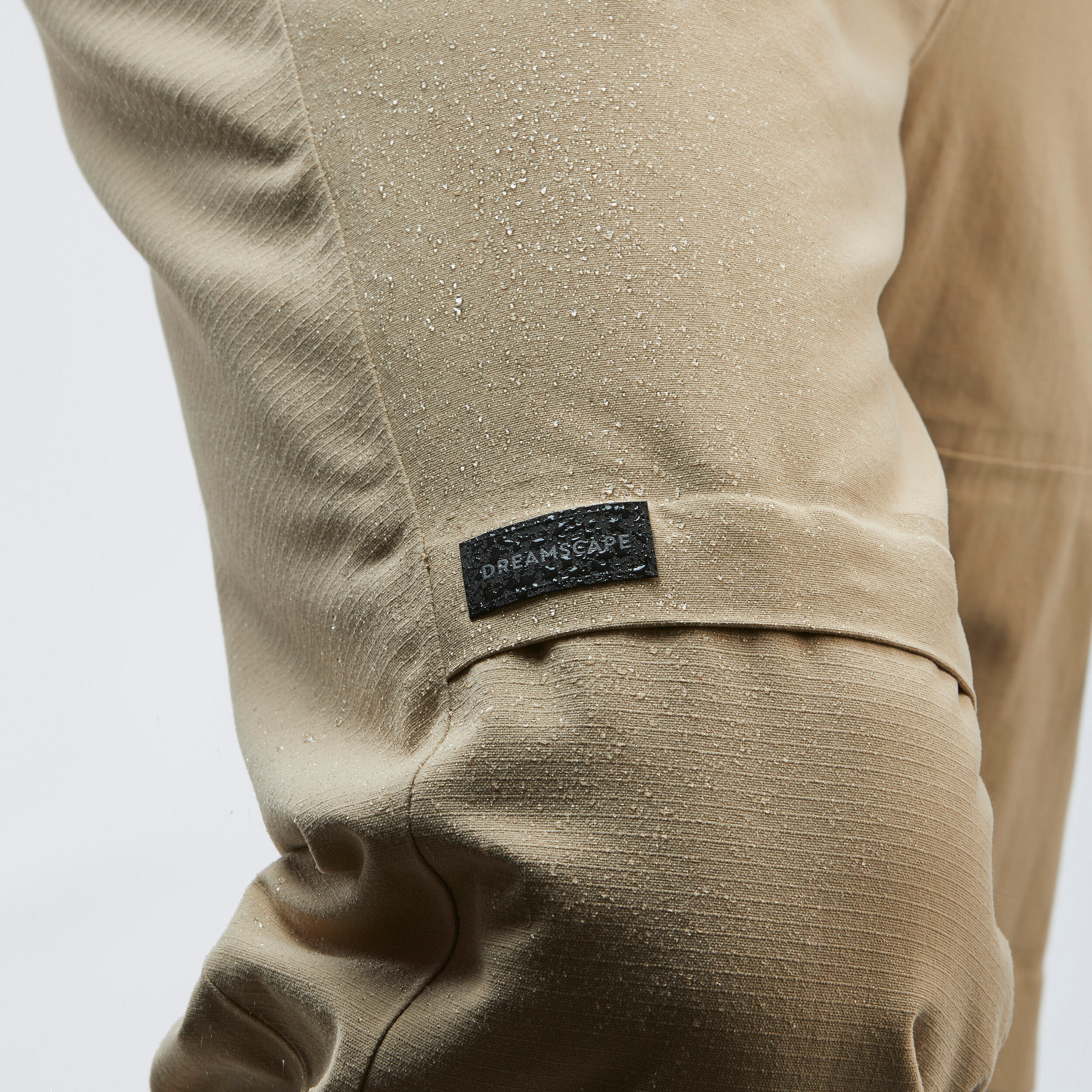 Men’s Snowboard Pants - SNB 500 Beige - DREAMSCAPE