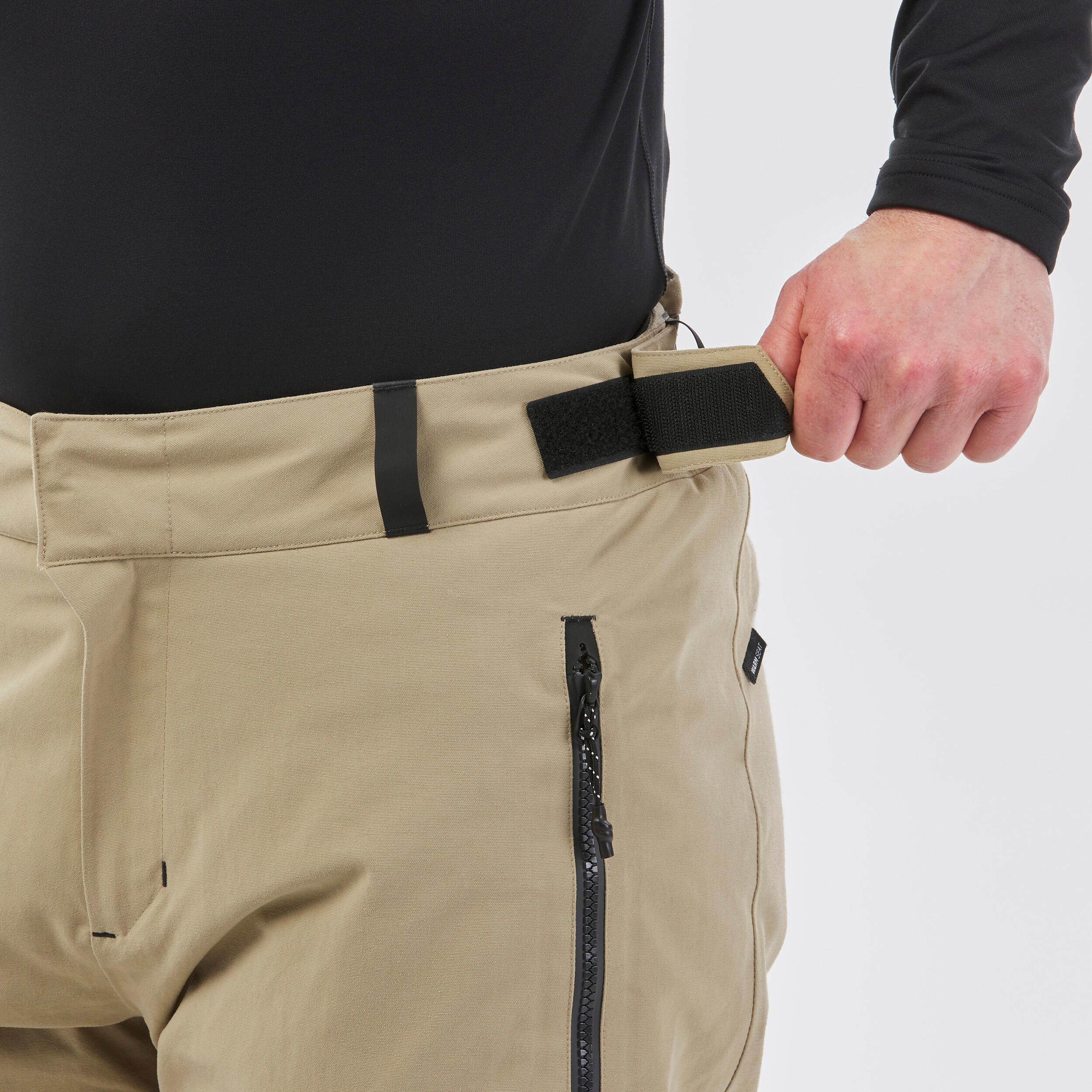 Men’s Snowboard Pants - SNB 500 Beige - DREAMSCAPE