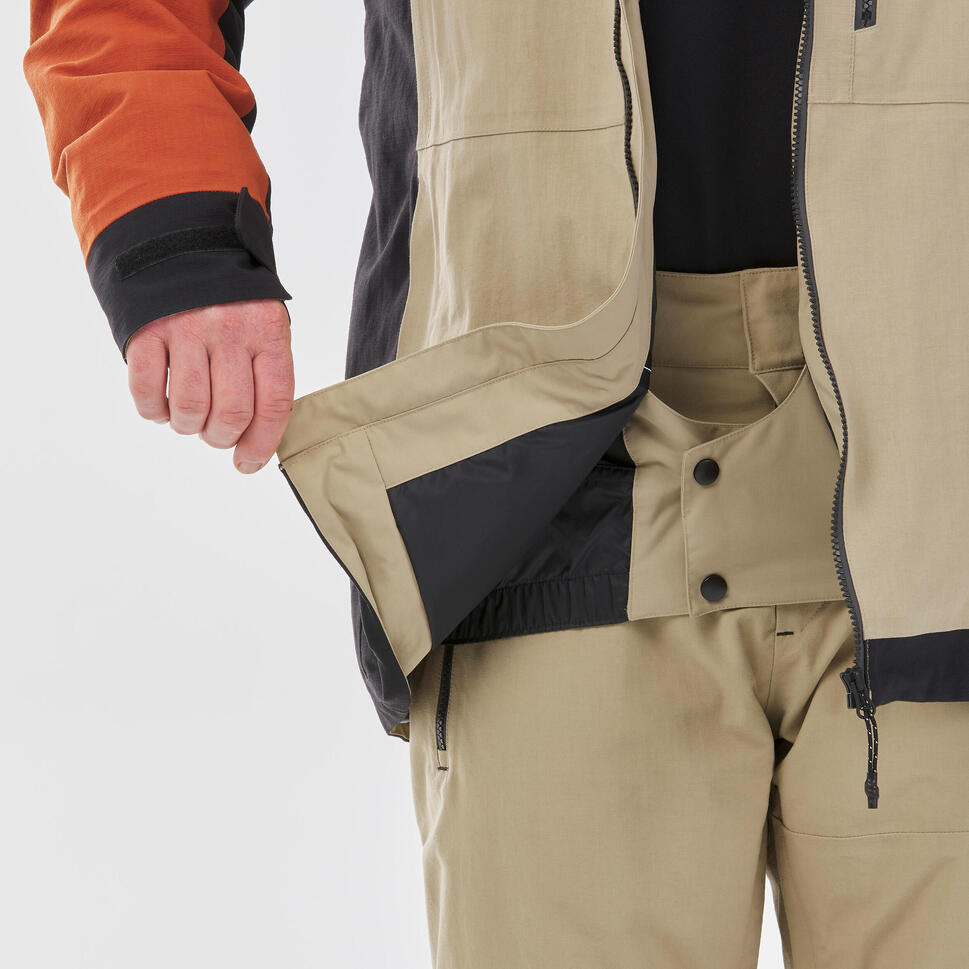 Men's Snowboard Jacket SNB 500 Tricolour Decathlon