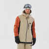 Men's Snowboard Jacket SNB 500 - Tricolour Beige