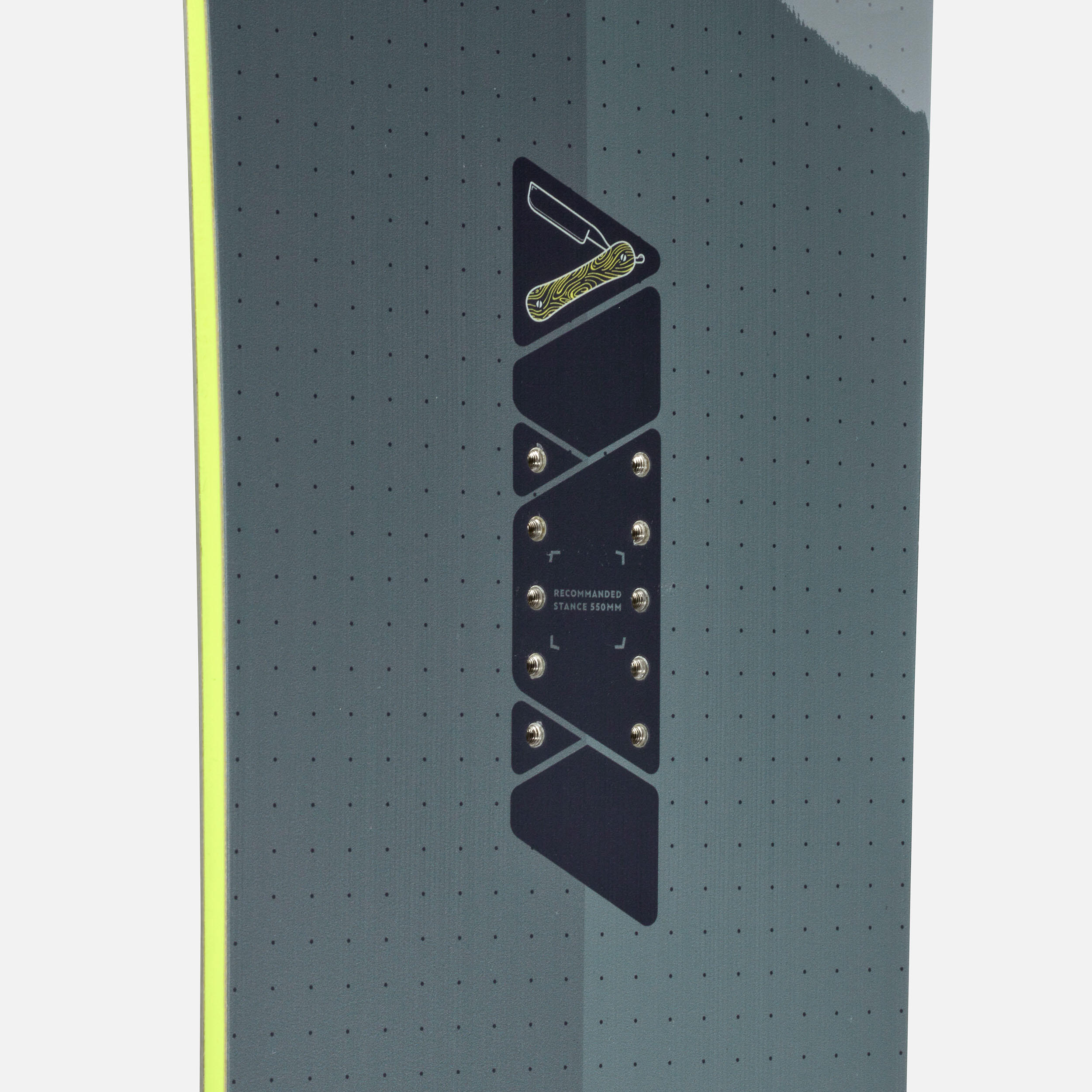 Snowboard freeride uomo ALL ROAD 500 grigio 8/11