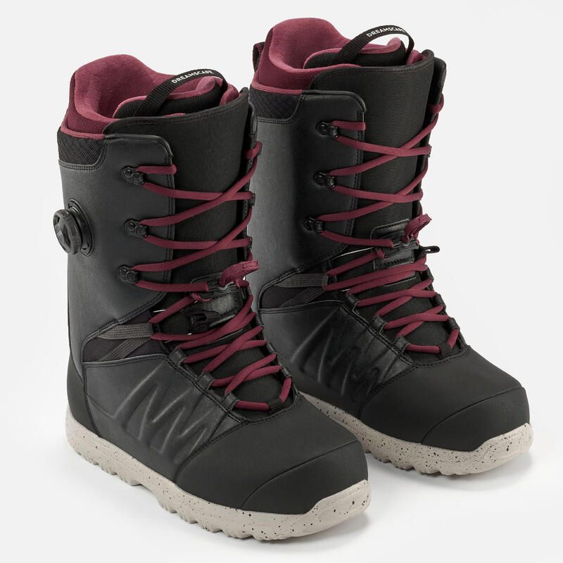 Snowboardschoenen voor heren Endzone hybride medium flex zwart