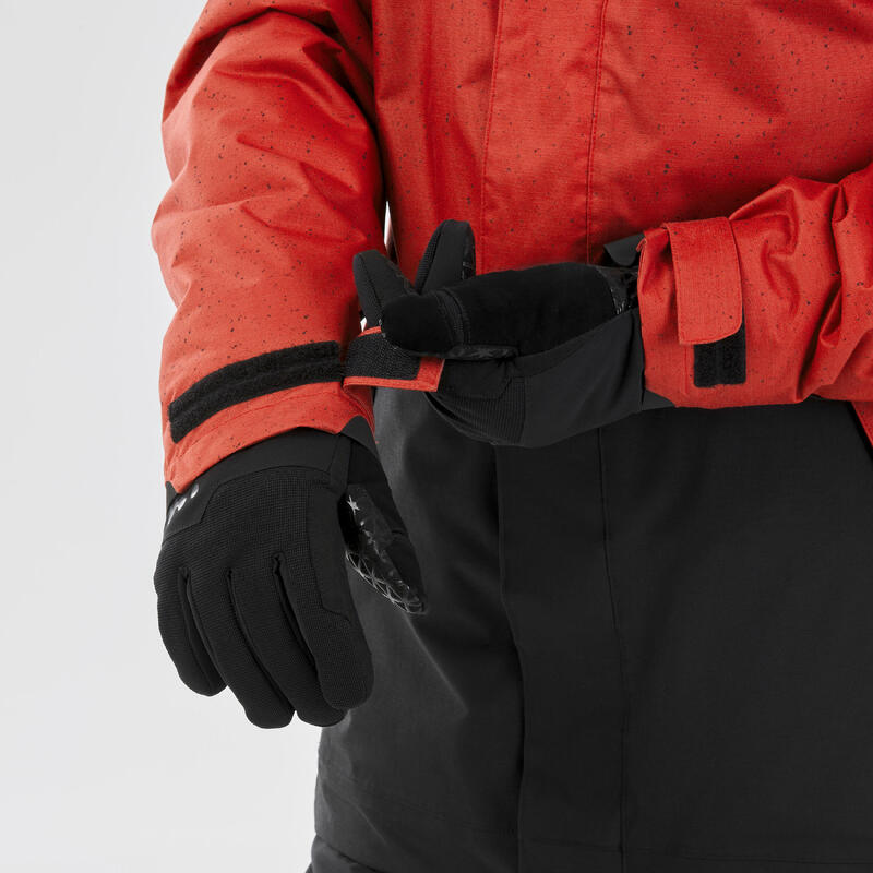 Veste snowboard Homme - SNB 100 rouge