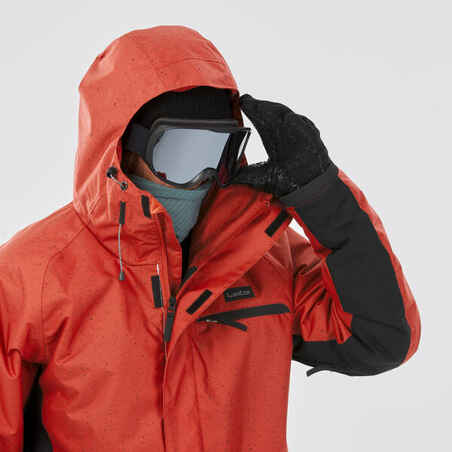 Men's Snowboard Jacket - SNB 100 Red