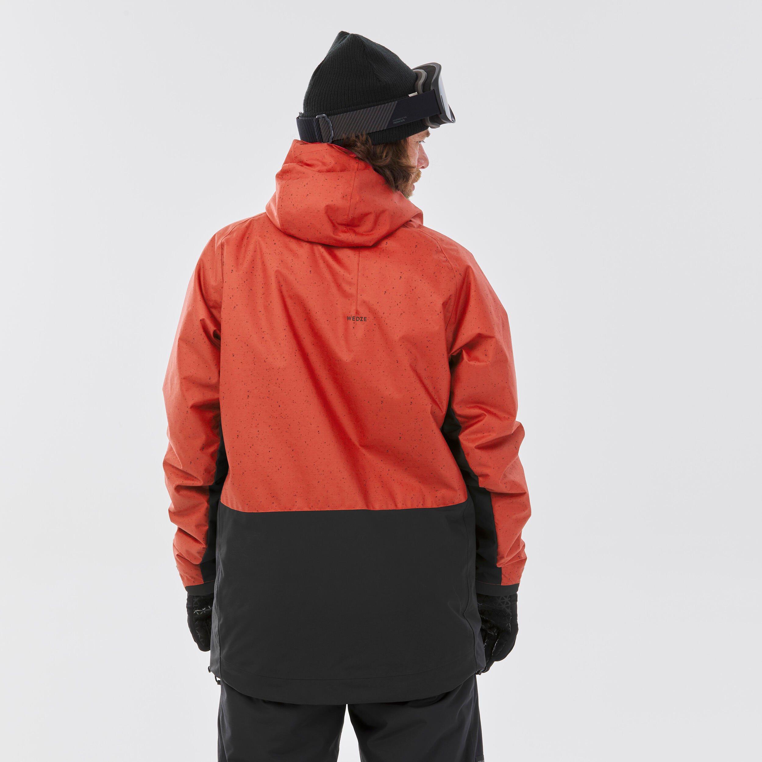 Men's Snowboard Jacket - SNB 100 Red 3/13