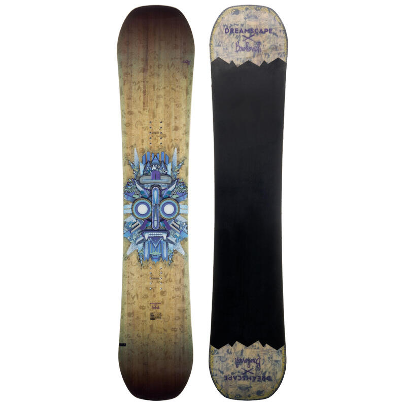 Tabla snowboard freestyle / allmountain Hombre Dreamscape Endzone 500 Brokovich