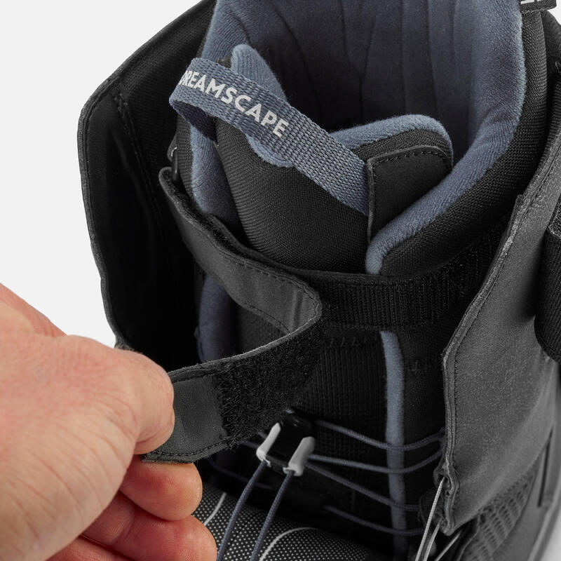 Boots de snowboard All Mountain-Allroad 500 Negru HABU Bărbați