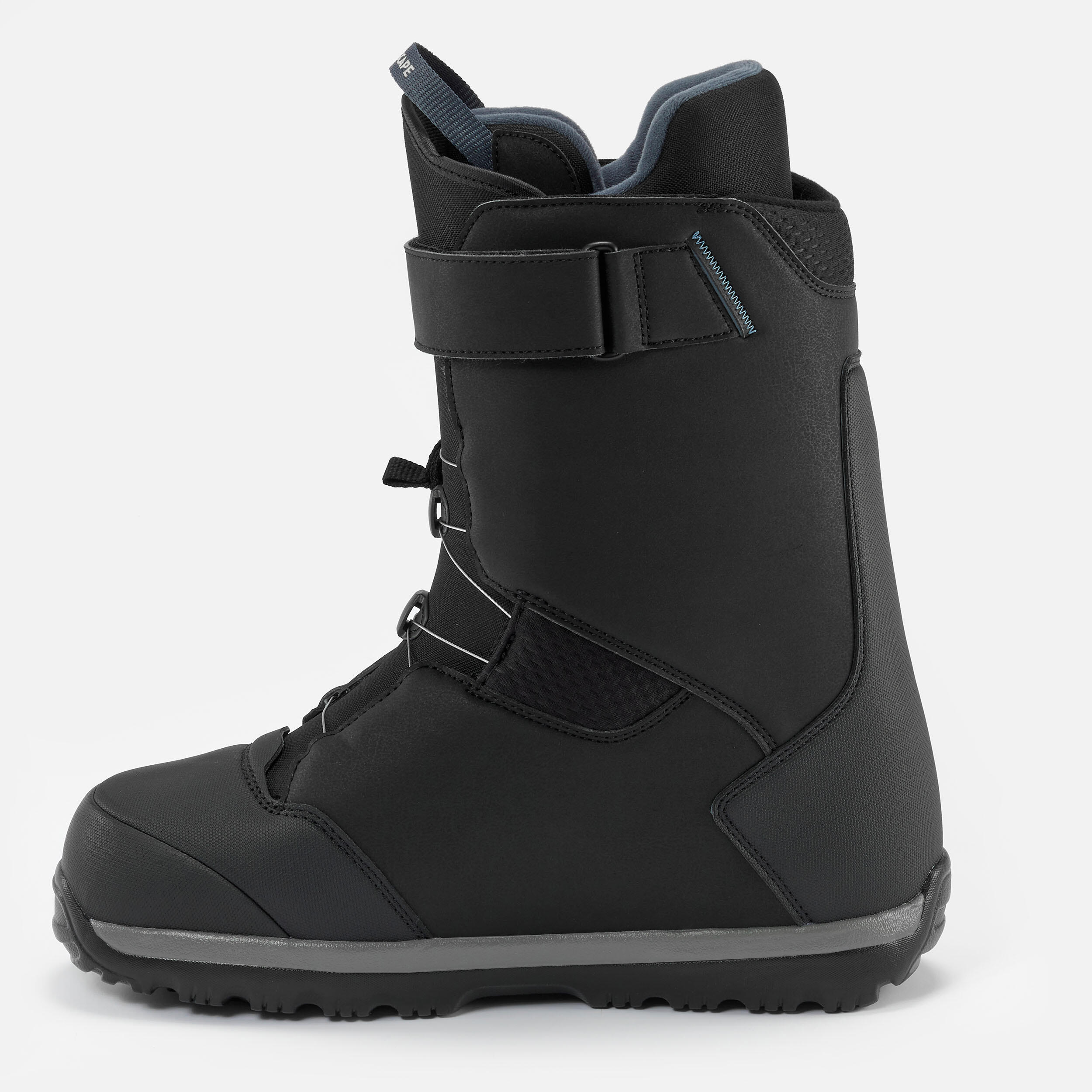 Chaussures de snowboard homme serrage rapide piste hors piste