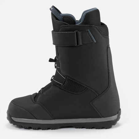 Moteriški snieglenčių batai su ratuku „Allroad 500“, vidutinio lankstumo, juodi