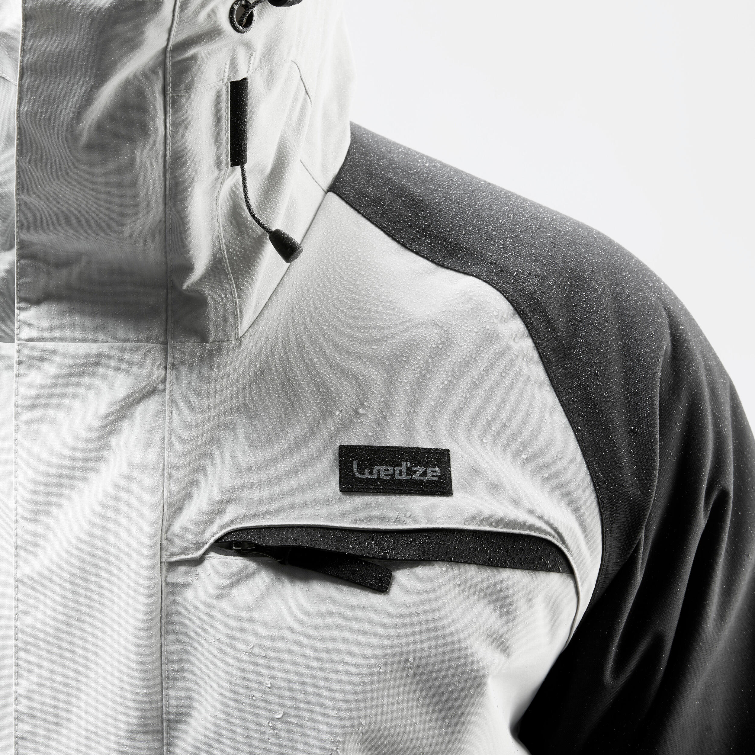 Gebraucht - Snowboardjacke Skijacke Herren - SNB 100 grau  13/15