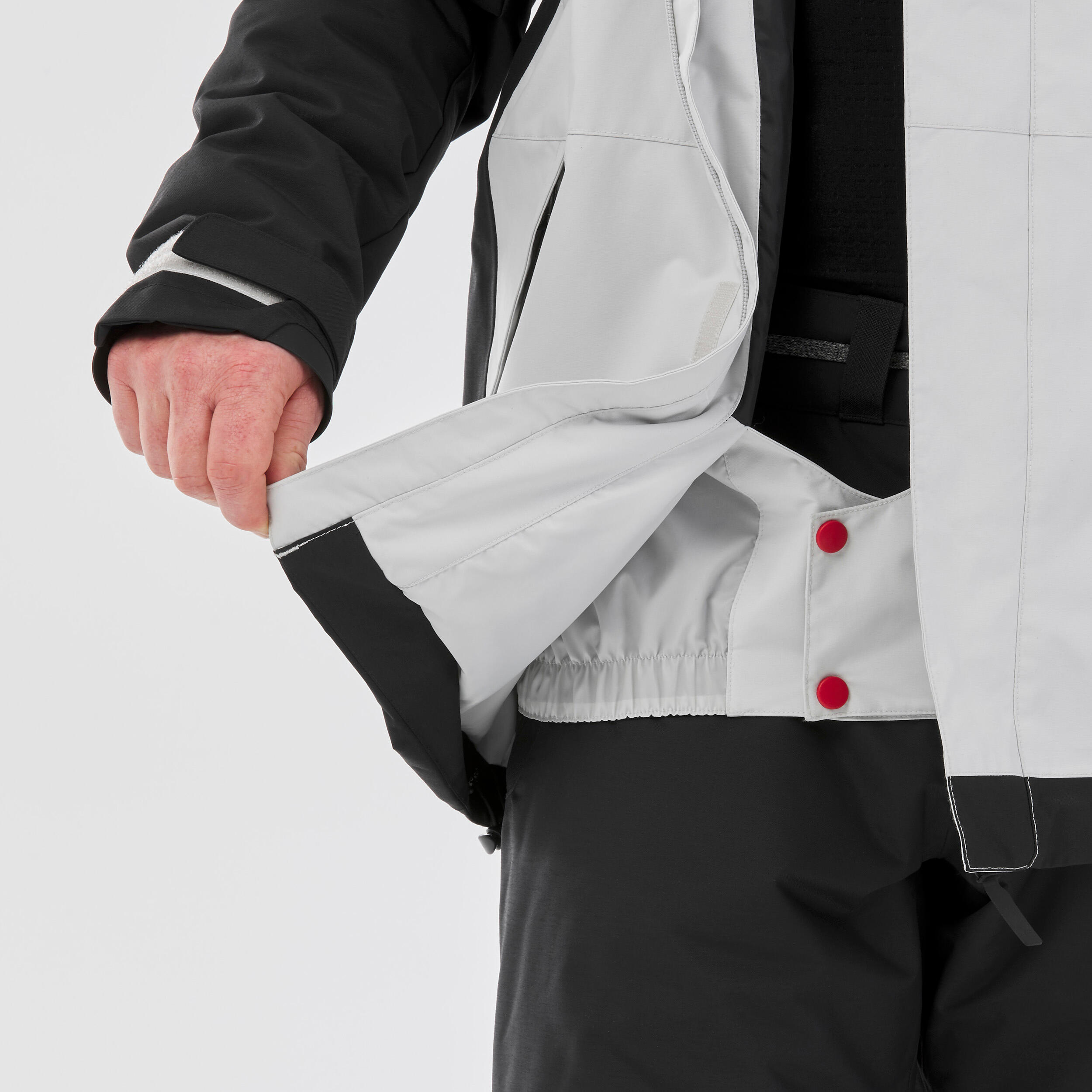 Gebraucht - Snowboardjacke Skijacke Herren - SNB 100 grau  11/15