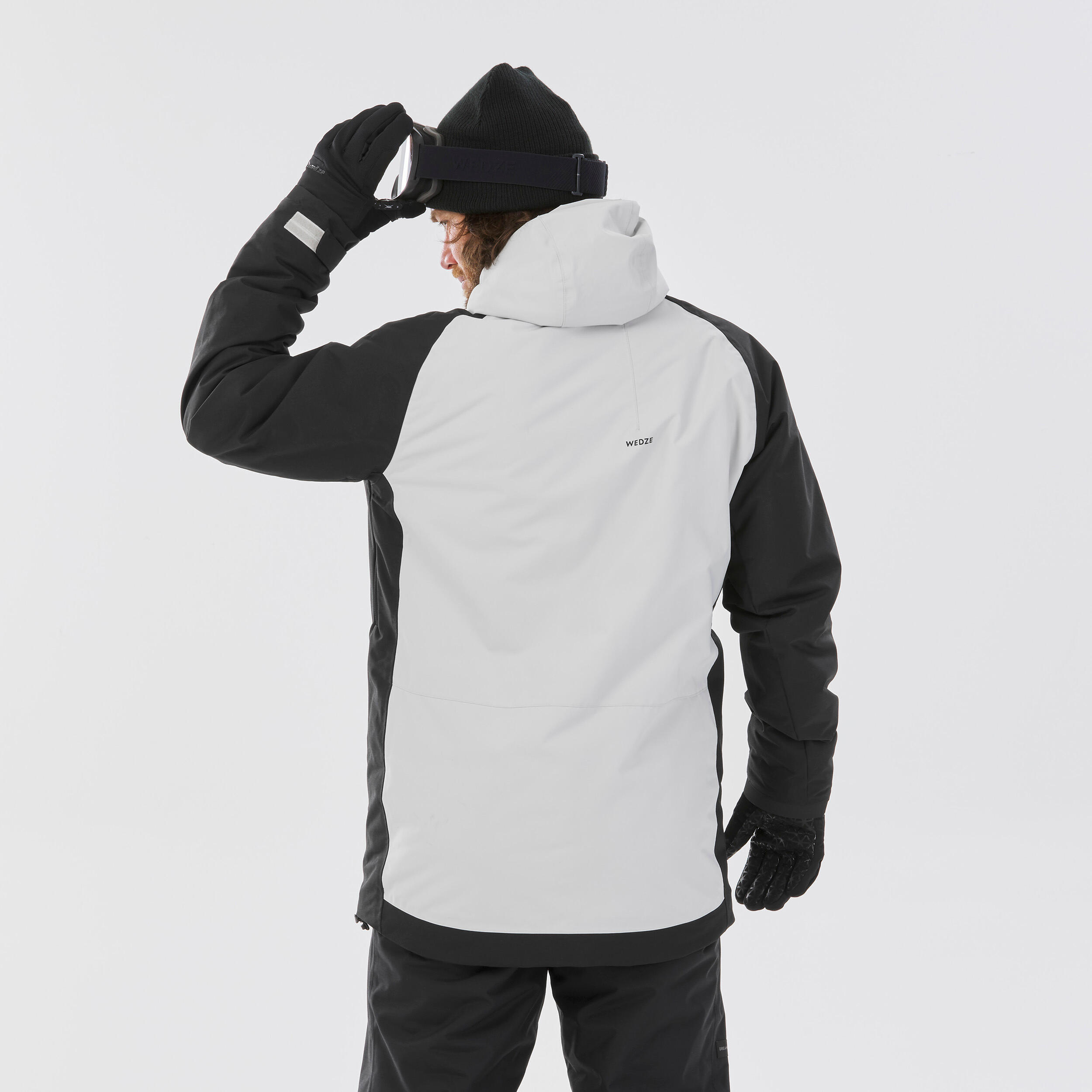 Gebraucht - Snowboardjacke Skijacke Herren - SNB 100 grau  5/15