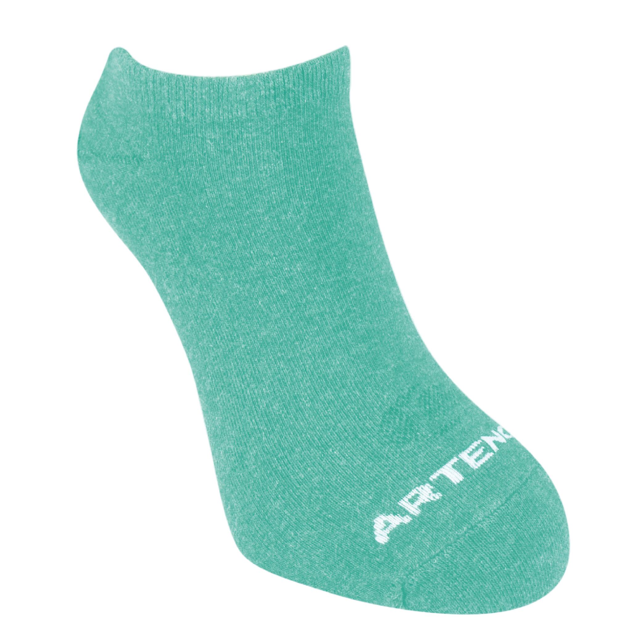 Adult Tennis Socks Low Ankle x1 RS160 Turquoise