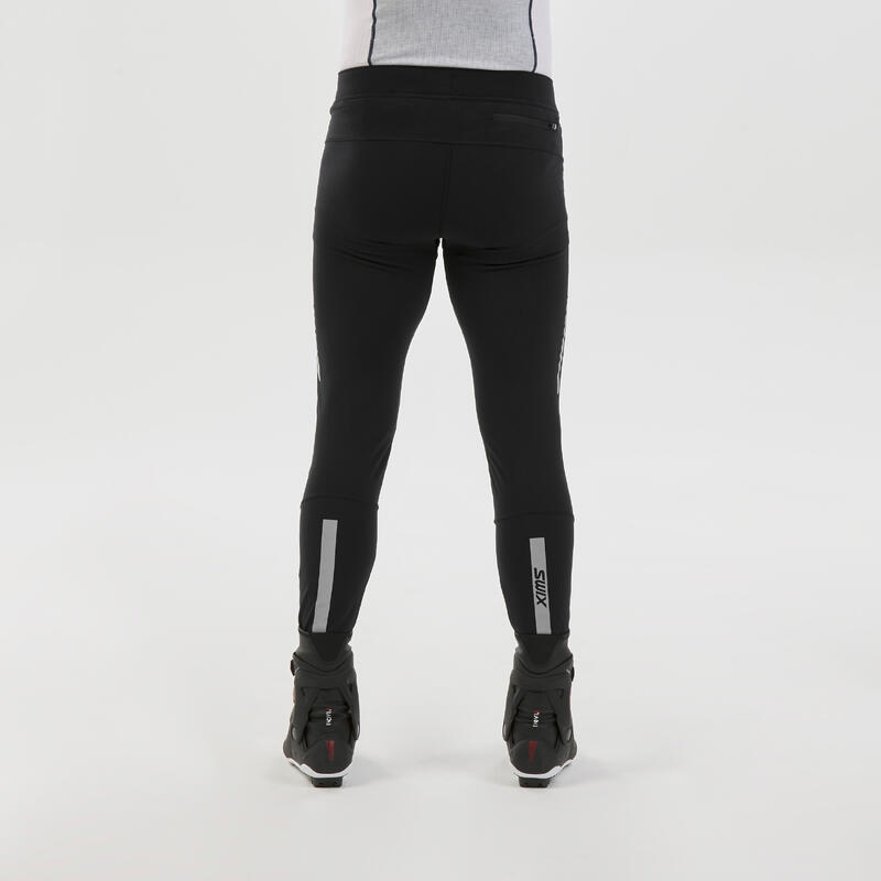 Langlaufhose Tights Herren winddicht - Focus Wind Swix