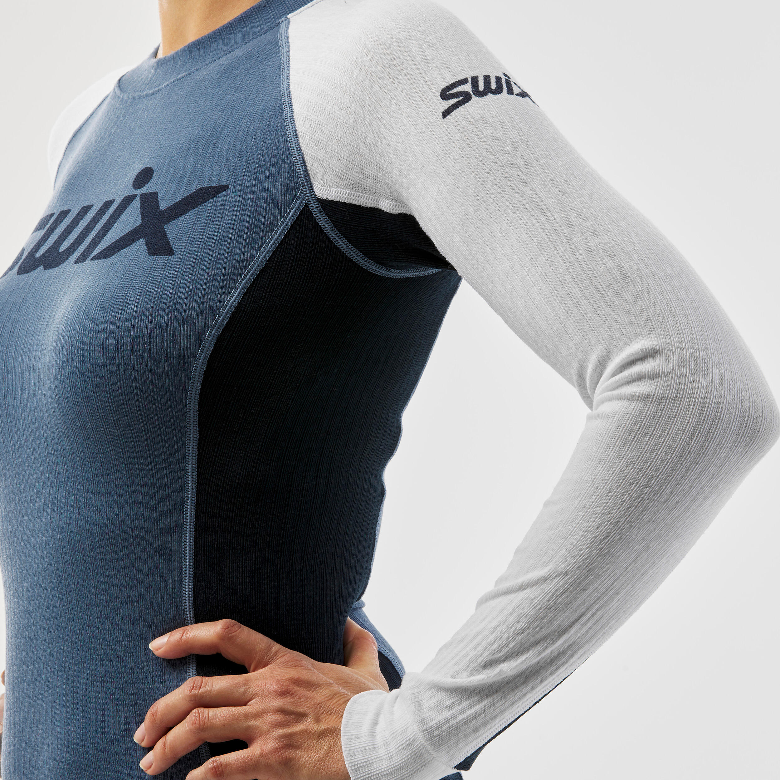 Sous-vêtement Femme SWIX manches longues , col rond 5/5