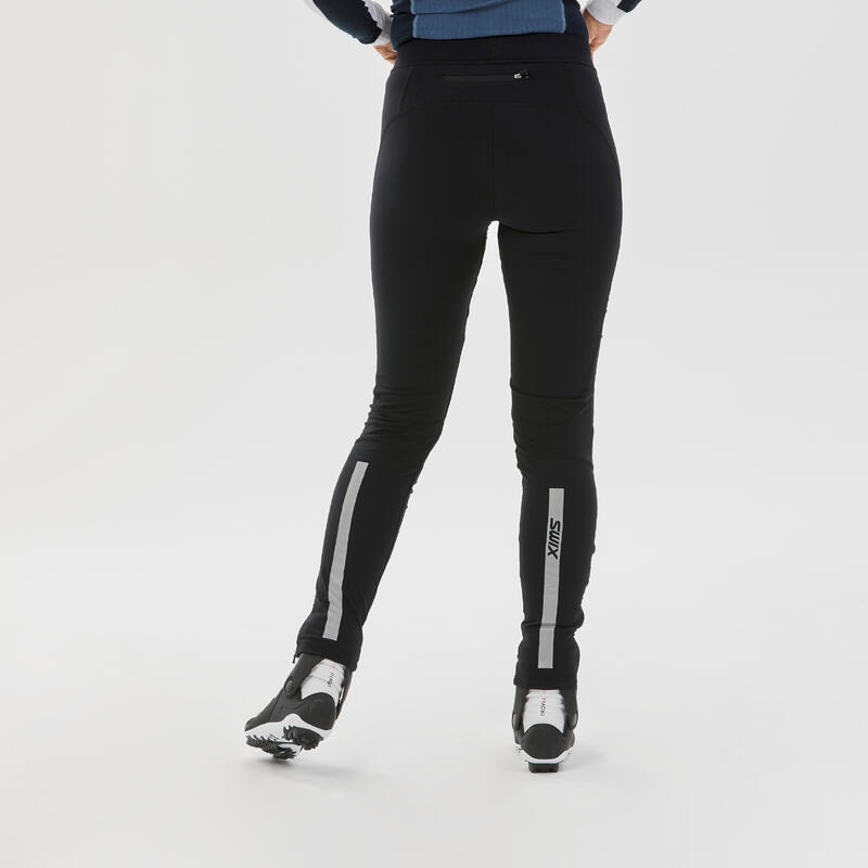 Calzamaglia sci di fondo donna Swix FOCUS WIND nera