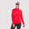 Warm T-shirt met lange mouwen voor dames XC S TS 100 rood