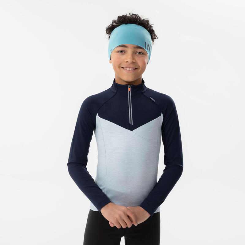 Camiseta térmica de esquí de fondo Niños Inovik XC 100